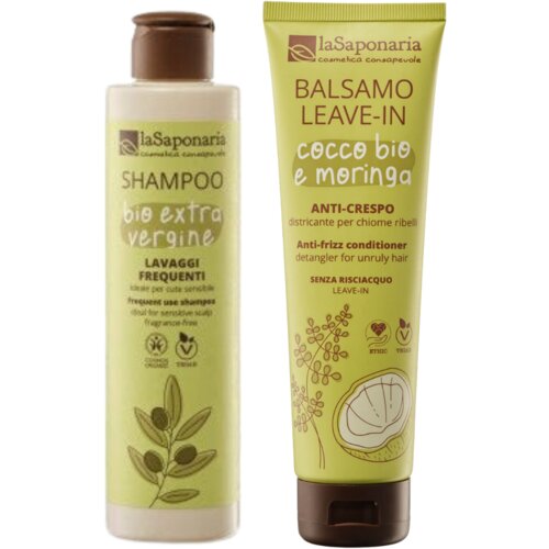 La Saponaria Set za njegu kose za čestu uporabu - 350 ml Slike