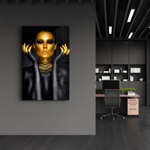 WALLXPERT OGLS-8059 - Vi&scaron;enamenska Tempered Staklena Slika 35 x 55 cm Cene