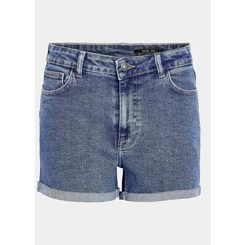 Noisy_May Jeans kratke hlače Moni 27029489 Modra Slim Fit