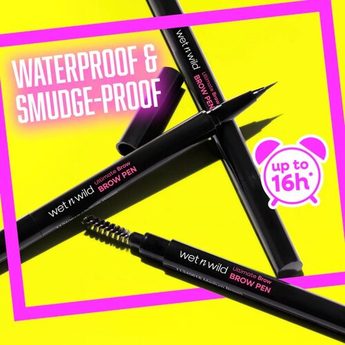 Wet&amp;#039;n wild Ultimate Brow Pen tu&amp;scaron; za obrve nijansa Dark Brown 0.5 ml Slike