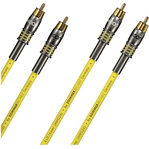 Sommer Cable HC Epilogue EP3F-0100 1 m Rumena Slike