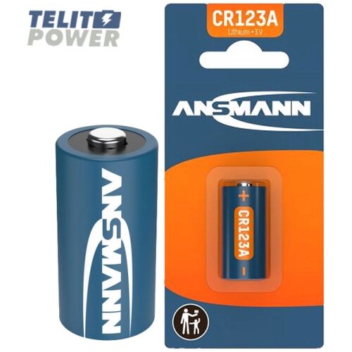 Ansmann Litijumska baterija CR123A / CR17335 3V &ndash; blister pakovanje Cene