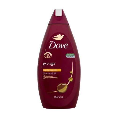 Dove Pro Age negovalen gel za prhanje za zrelo kožo 450 ml za ženske