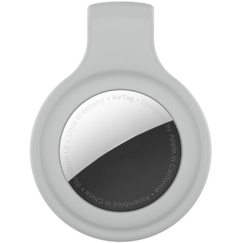 INF Silikonski ovitek za Apple AirTag 2 s sponko, ergonomska za&scaron;čita Gray, (5000369149) Cene