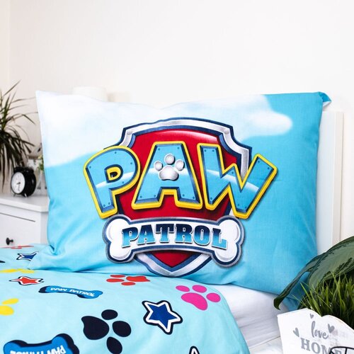 Jerry Fabrics Enojna bombažna otro&amp;scaron;ka posteljnina s svetlečim učinkom 140x200 cm Paw Patrol &amp;ndash; Slike