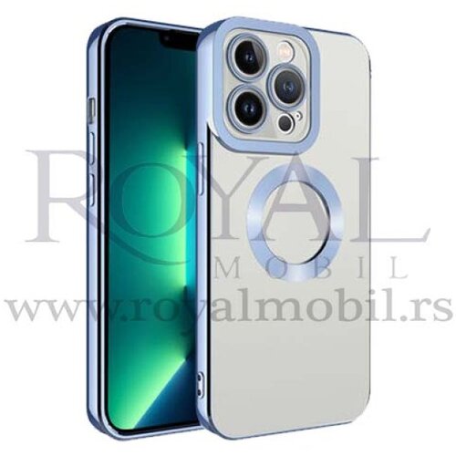  futrola circle metalik za iphone 14 plus (6.7) plava Slike