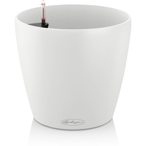LECHUZA Okrasni lonec Classico Color 18 - Bela Cene