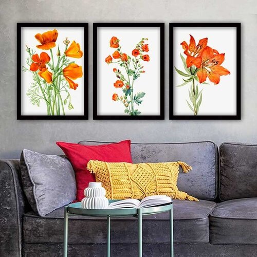 Wallity Set uramljenih slika 3SC_12613512 , 3 Dela Cene