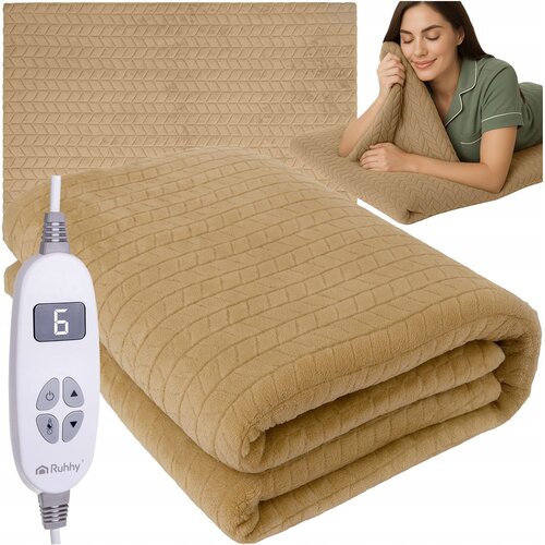  85w električna periva grijaća deka 180x130cm bež Cijene