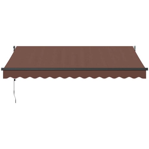 Tenda na automatsko uvlačenje smeđa 350 x 250 cm Slike