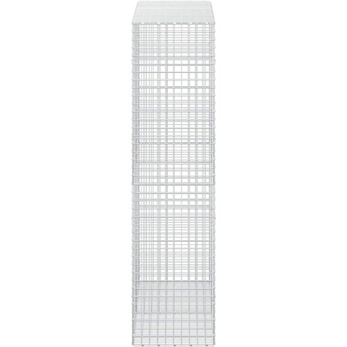  Gabion s 5 mm žicom i mrežom 5x5 cm 200x50x200 cm Slike