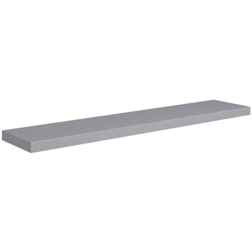 Maison Chic Stenska polica - Viseča Polica siva 120x23,5x3,8 cm MDF, (21784615) Slike