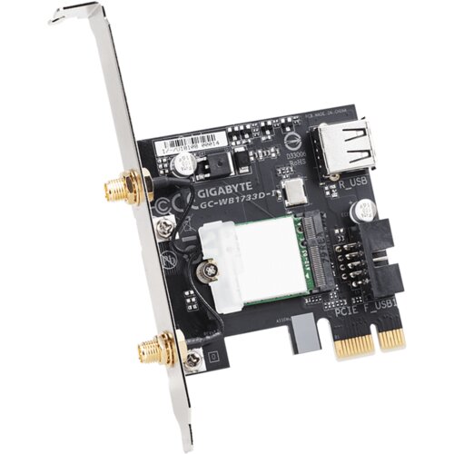 Gigabyte GC-WB1733D-I kartica za omrežno povezovanje Interno WLAN / Bluetooth 1733 Mbit/s Cene