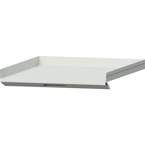 eurokraft pro Izvlečna polica, ŠxG 450 x 540 mm, svetlo siva Cene