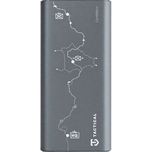 TACTICAL Squad Company prenosna baterija 10000mAh 30W z zaslonom sive barve Slike