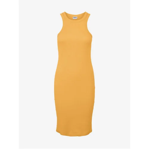 Noisy May yellow Women's Sheath Basic Dress Maya - Women