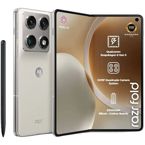 Motorola XT2651-1 razr fold 5G dual sim 16GB/512GB - lily white Slike