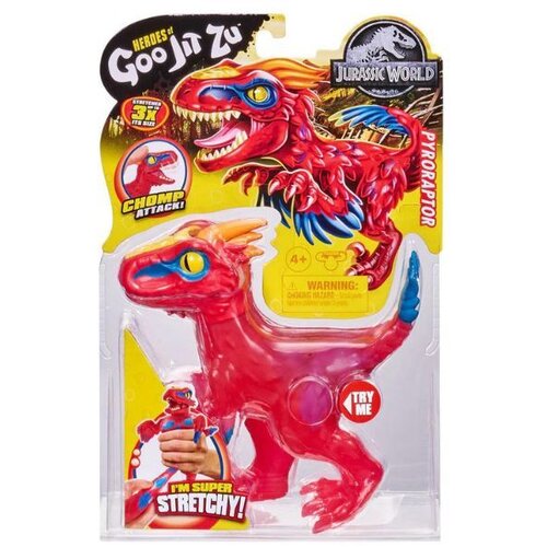 Goo Jit Zu jurassic world raztegljiva akcijska figurica - pyroraptor Slike