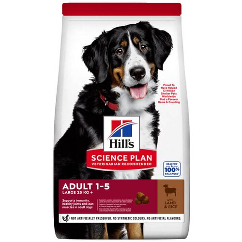 Hill’s Science Plan Adult Large Breed - hrana za odrasle pse velikih rasa sa jagnjetinom i pirinčem (14kg) Cene
