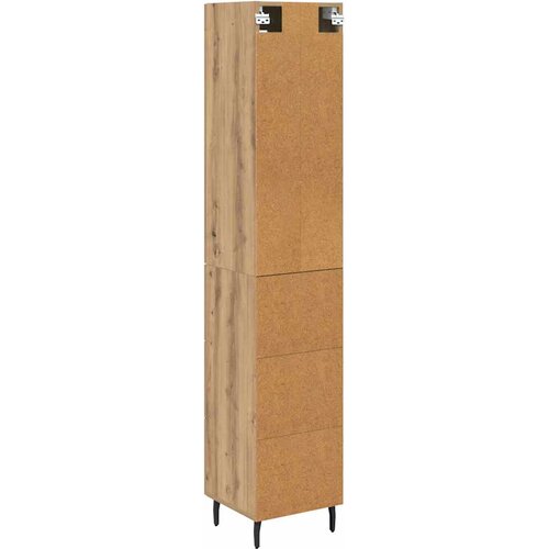  Highboard Umjetnički hrast 34,5 x 34 x 180 cm Konstruirano drvo Slike