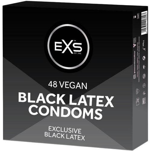 EXS Black - crni kondomi (48 komada) Slike