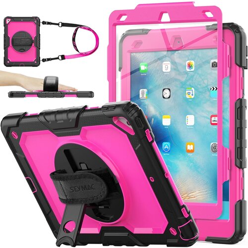 JTech Ohi&scaron;je za iPad Mini 4/5 s stojalom in naramnico Roza, (22025924) Cene