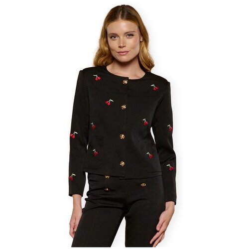 Minueto Telovniki & Jope Cherry Jacket - Black Črna Cene