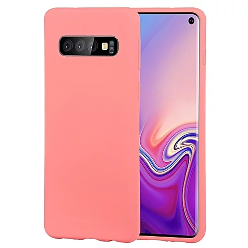 Goospery soft feeling silikonski ovitek za Samsung Galaxy S10 G973 - roza