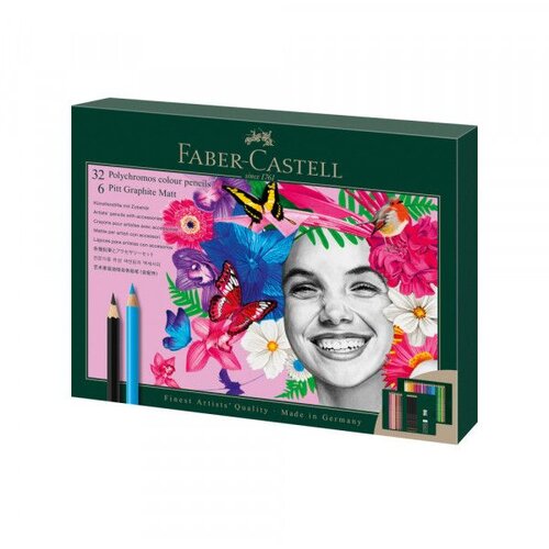 Faber-Castell Faber Castell 210053 Drvene Bojice Polychromos 1/40 + pitt graph mat ( J389 ) Cene