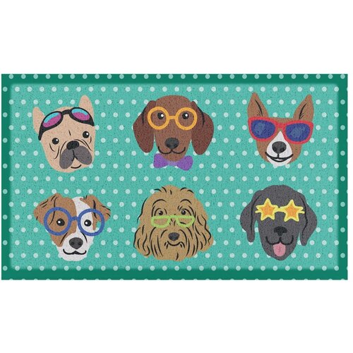 Artsy Doormats Otirač 40x70 cm Dogs on Polka Dots &amp;ndash; Slike