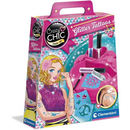  Crazy chic glitter tatoo set ( CL18513 ) Cene