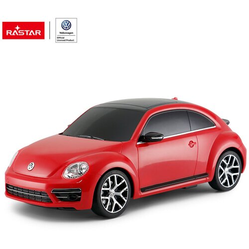  Licencirani auto na daljinsko upravljanje Volkswagen Beetle 1:14 RASTAR - crvena Cene