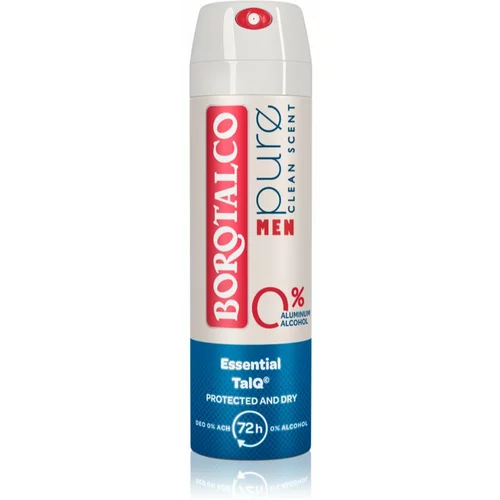 Borotalco MEN Pure dezodorans u spreju bez aluminija za muškarce 150 ml