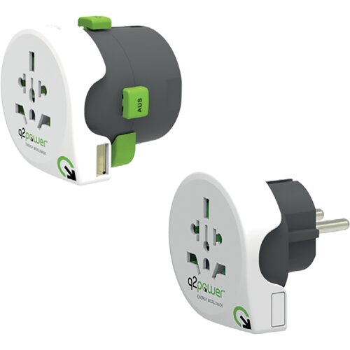 q2power Adapter, strujni, set, univerzalni + EU, USB, QDapter 360 USB Cijene
