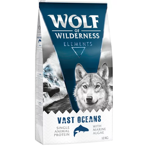 Wolf of Wilderness Ekonomično pakiranje "Elements" 2 x 12 kg - Vast Oceans - riba