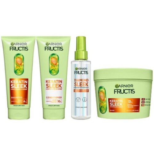 Garnier fructis keratin sleek set za negu kose ( 1100055688 ) Slike
