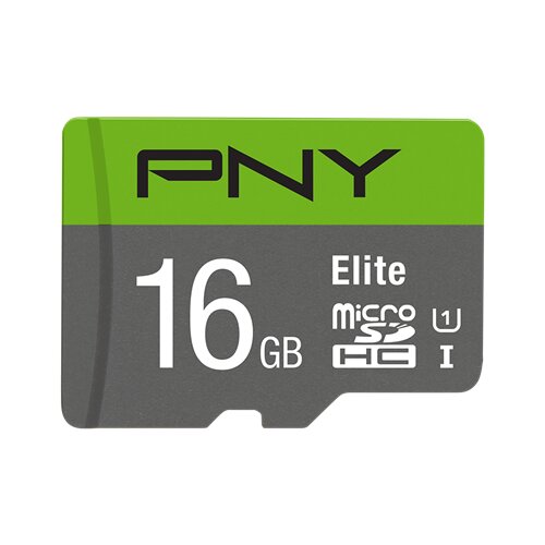Pny Memorijska kartica MicroSDHC Elite, 16GB, klasa brzine U1, s adapterom Cijene