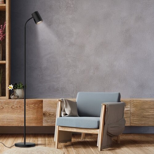  Stojeća lampa FELIX 1xGU10/9W/230V crna Slike