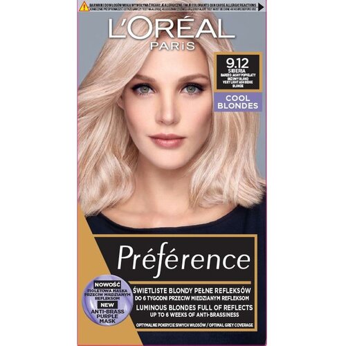 L´Oréal Paris Préférence barva za lase odtenek 9.12 Siberia 1 kos Cene