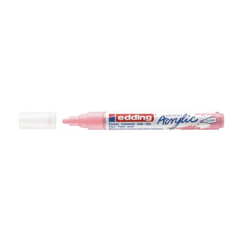 Edding akrilni marker E-5100 medium 2-3mm obli vrh nežno roze ( 12MA51IA ) Cene