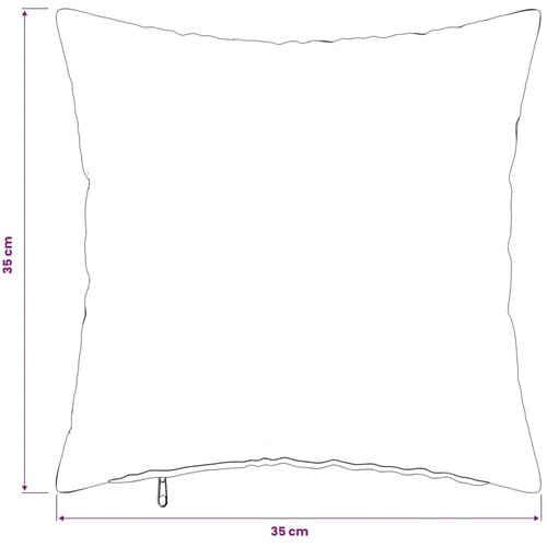  Presvlaka za jastuk 2 kom. HEERLEN Krem 35 x 35 cm - Osnovni Krem 2 Slike