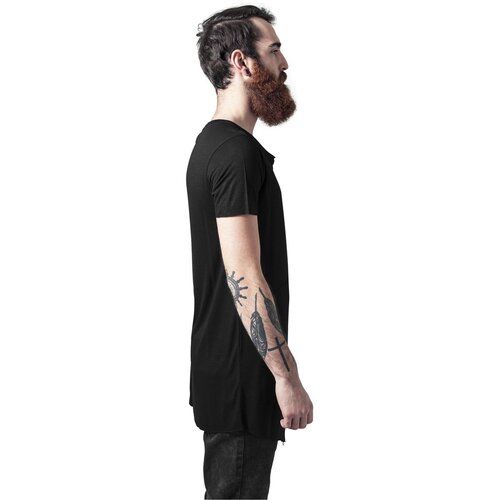 UC Men Black T-shirt with a long front zipper with an open brim Cijene