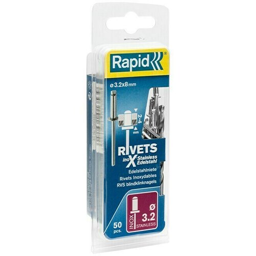 Rapid nerjaveče zakovice (3,2 x 8mm, 50 kos) Cene