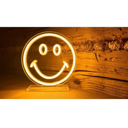 2Kids Toys LED neonska stona dekoracija LED/5W/USB smajlić Slike