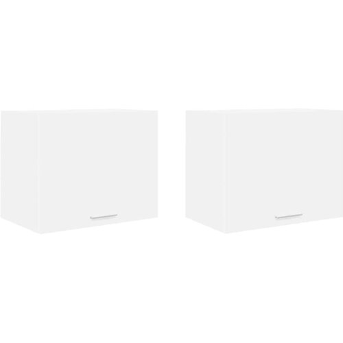  ormarić 2 pcs Bijelo 50 x 31 x 40 cm Konstruirano drvo Slike