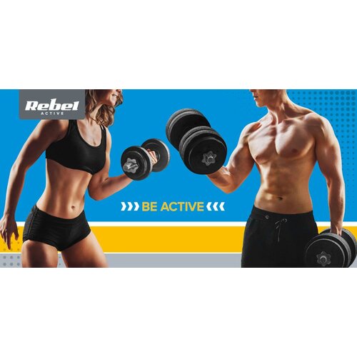 Rebel Active set bitumenskog balasta 4x5kg, rupa 31mm Slike