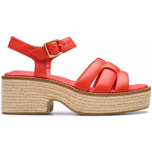 Clarks Sandali &amp;amp; Odprti čevlji Coledale Strap Rdeča Slike