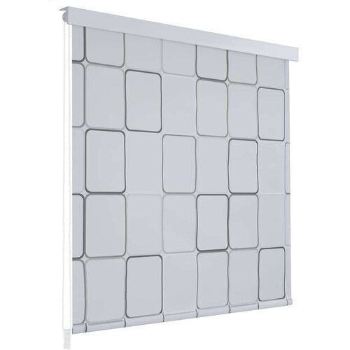 vidaXL Rolo zastor za tu&scaron; 100 x 240 cm s uzorkom krugova Cijene