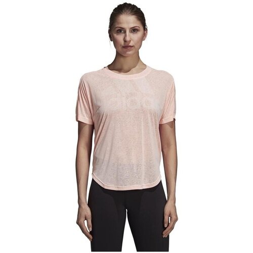 Adidas Majice s kratkimi rokavi Magic Logo Tee Rožnata Cene