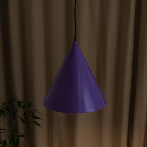  Visilica na sajli ETNA II 1xE27/15W/230V, prečnik 25 cm, ljubičasta Slike